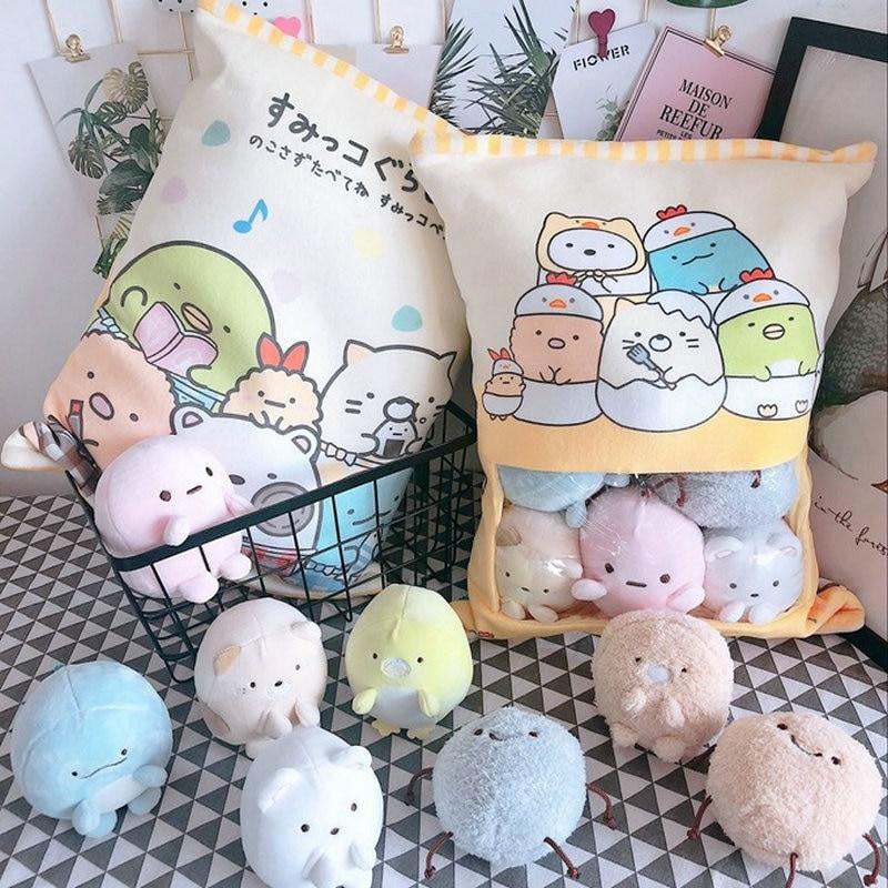 Bag Of Kawaii Plushies Soft Toys San X Japan Cute Kawaii Babe