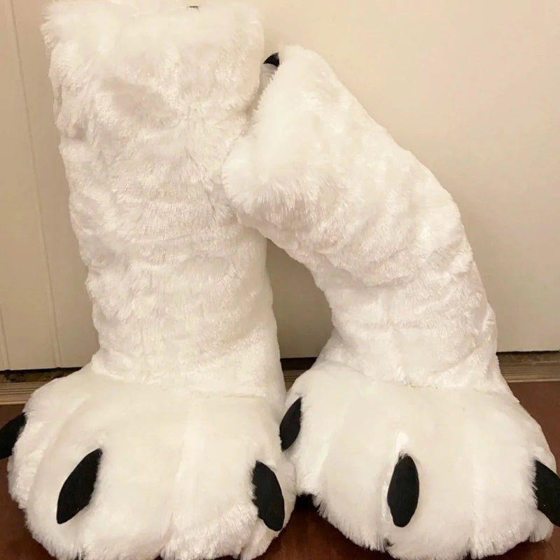 Bear feet slippers deals