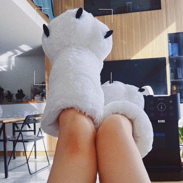 Bear paw slippers - bear costume - cosplay - footwear - kawaii - shoes