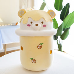 Beary boba plush toys - boba - plush - tea - bubble