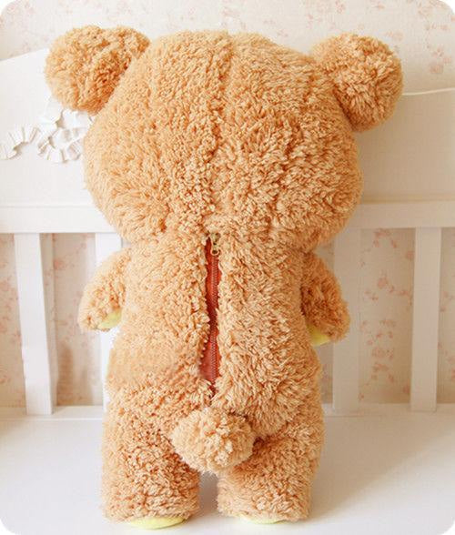 Big fuzzy teddy bear - brown bear - plush toys - plushies - rilakkuma
