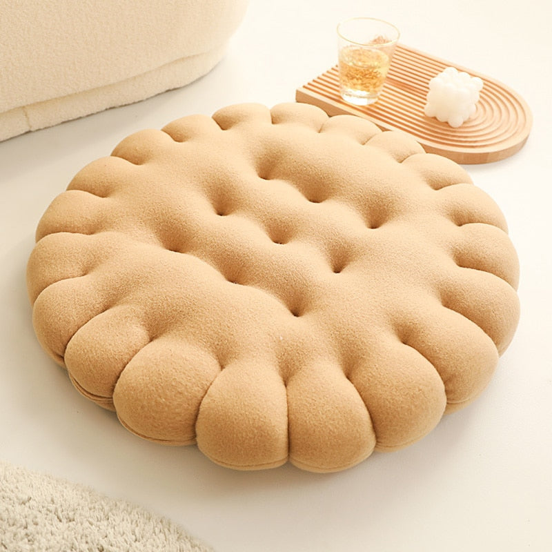 Biscuit cookie pillow - cookies - crackers - cushions - home decor - pillows