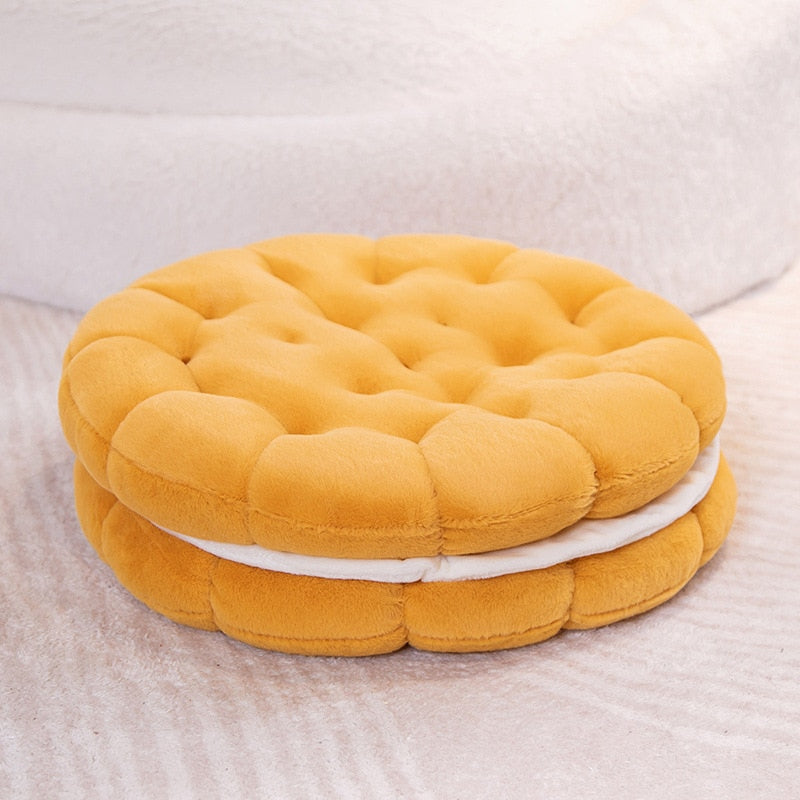 Biscuit cookie pillow - cookies - crackers - cushions - home decor - pillows