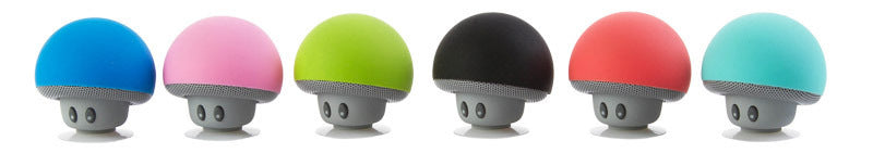 waterproof bluetooth mushroom speaker with built in microphone hands free mic device portable nintendo kawaii mushroom toadstool by kawaii babe