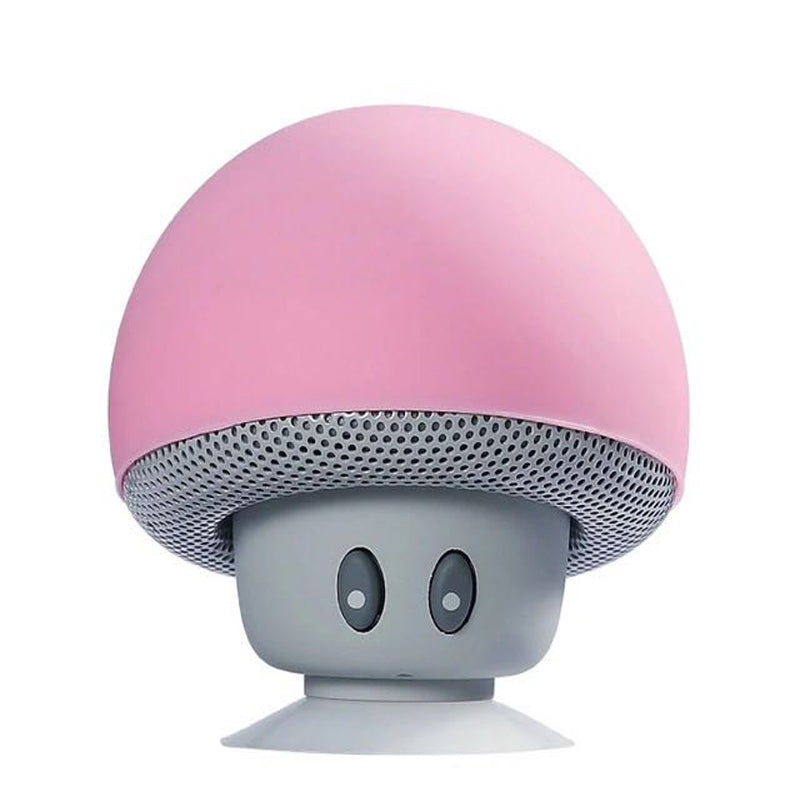 waterproof bluetooth mushroom speaker with built in microphone hands free mic device portable nintendo kawaii mushroom toadstool by kawaii babe