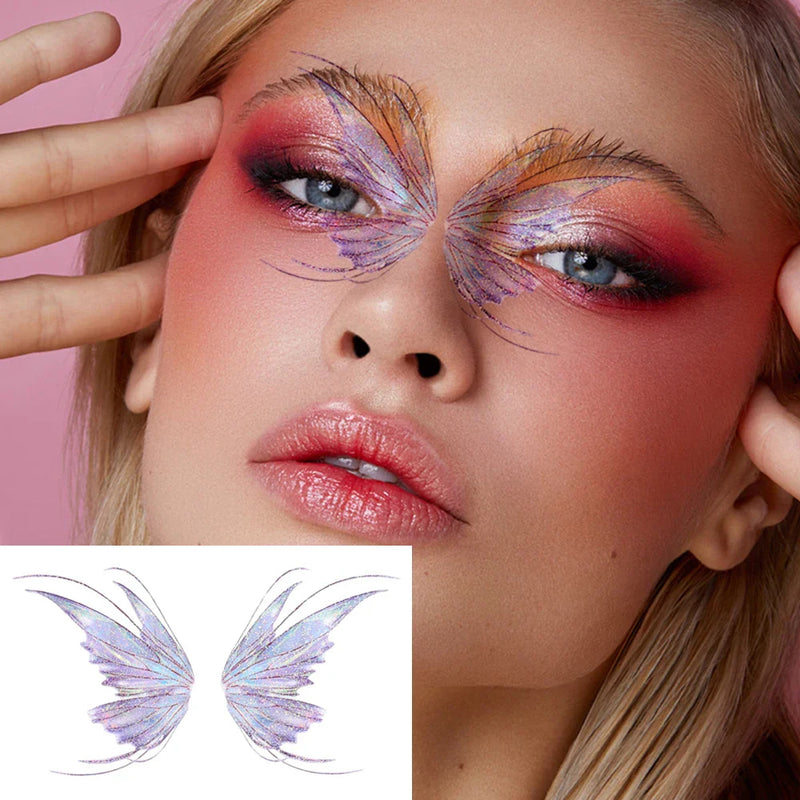 Butterfly temporary wing makeup tattoos - butterflies - butterfly - stickers