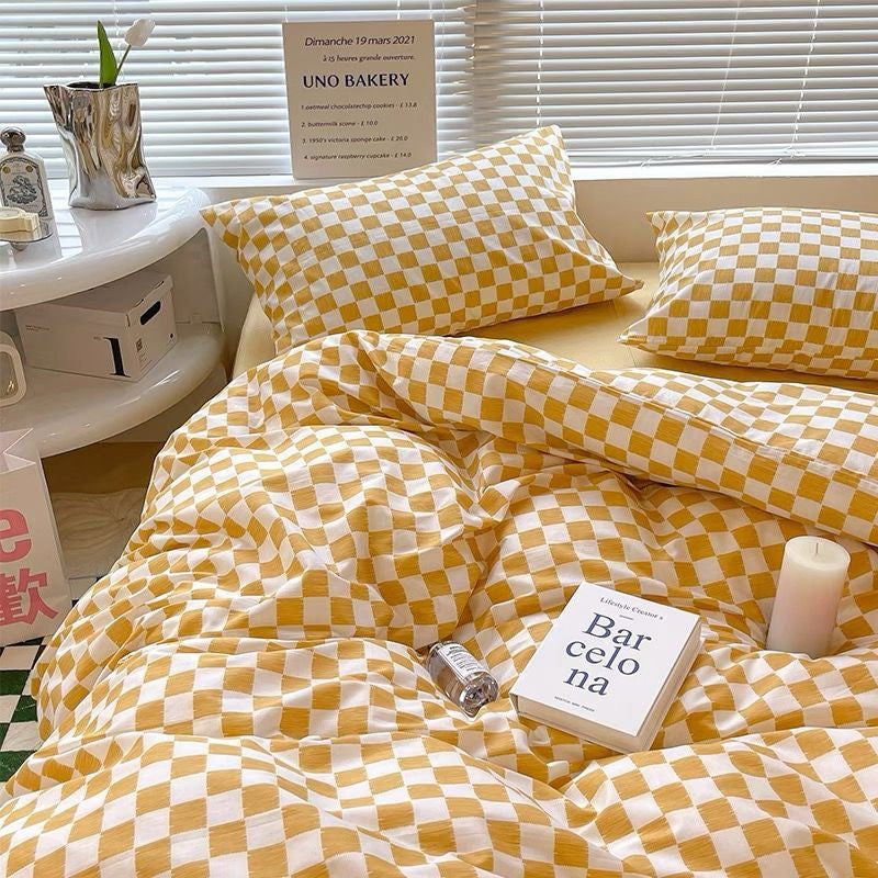 Checkerboard bedding sets - bedding - bedspread - checkered - duvet - home decor