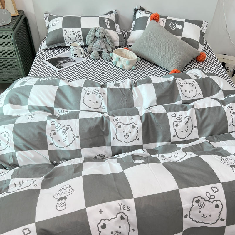 Checkerboard bedding sets - bedding - bedspread - checkered - duvet - home decor