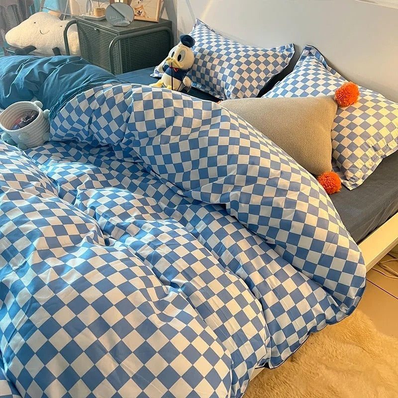 Checkerboard bedding sets - bedding - bedspread - checkered - duvet - home decor