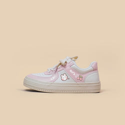 Cherry bunny sneakers - bunny - footwear - kawaii - shoes