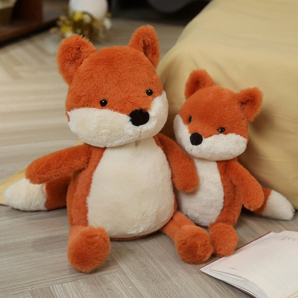 Chonky fox plush - fox - fuzzy - kawaii - plush - toys