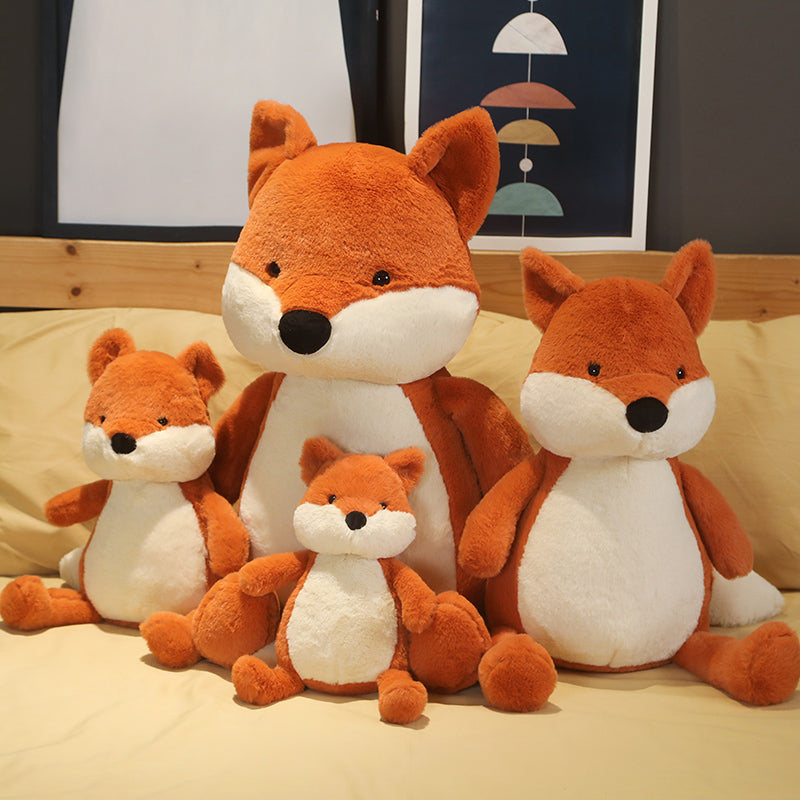 Chonky fox plush - fox - fuzzy - kawaii - plush - toys