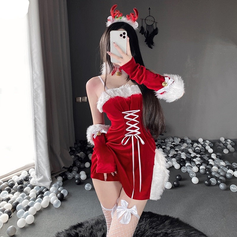 Christmas eve cosplay - cosplay - costume - dresses - festive - holiday dress