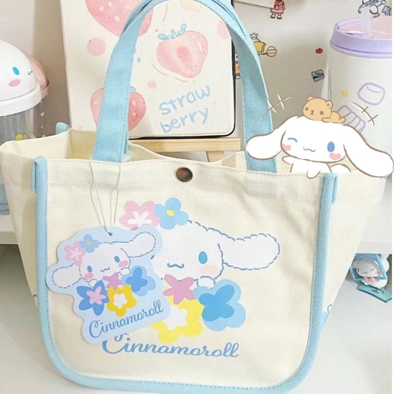 Cinna beach tote bag - bag - cinna - cinnamoroll - kawaii - sanrio