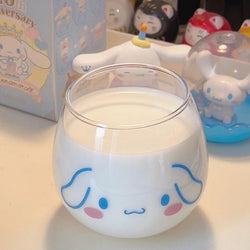 Cinna drinking cup - cinnamoroll - cups - drinkware - glass - glassware