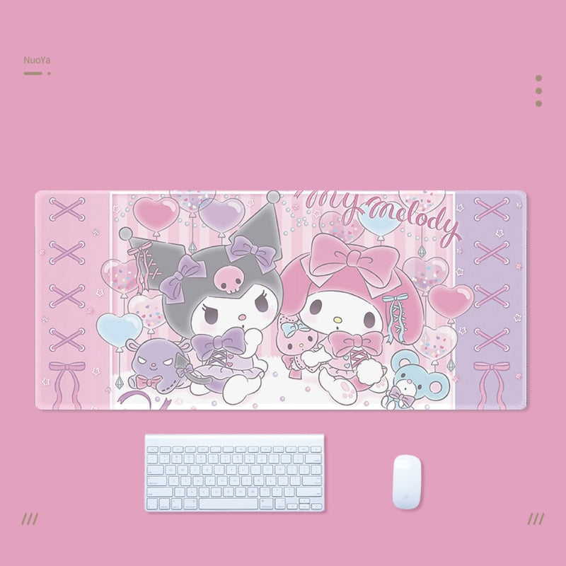 Cinna & friends mouse pad - blue - bobby - cinna - cinnamoroll - gaming