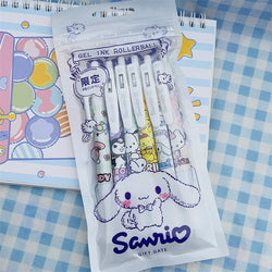 Cinna gel pen set - cinnamoroll - kawaii - pastel - pen - sanrio