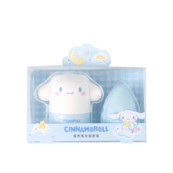 Cinna & melody beauty blender - beauty - blue - cinnamoroll - kawaii - make-up