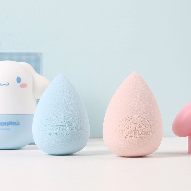 Cinna & melody beauty blender - beauty - blue - cinnamoroll - kawaii - make-up