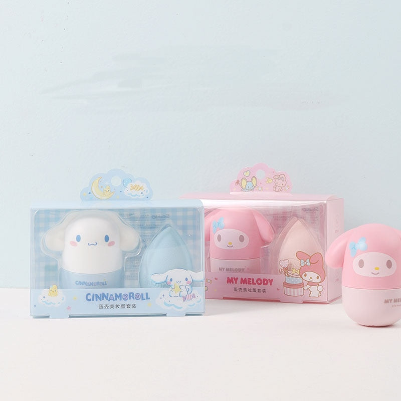 Cinna & melody beauty blender - beauty - blue - cinnamoroll - kawaii - make-up