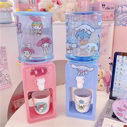 Cinna & melody mini water dispenser - cinna - cinnamoroll - kawaii - kitchenware - pastel