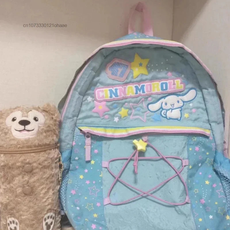 Cinna star book bag - backpack - bags - book bag - cinnamoroll - fairy kei