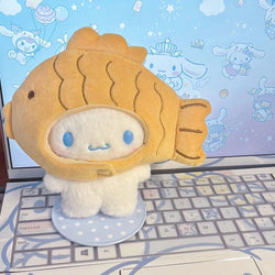 Cinna taiyaki fish plush - cinnamoroll - fish - kawaii - plush - toys