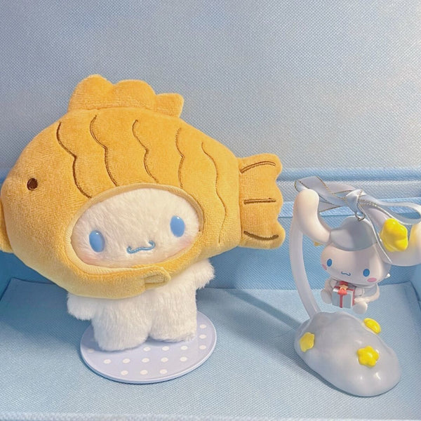 Cinna taiyaki fish plush - cinnamoroll - fish - kawaii - plush - toys