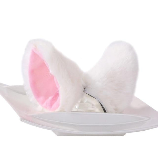 Clip in neko ears - cat ears - clips - fox - fuzzies