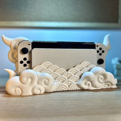 Cloudy switch stand & holder - gaming - kawaii - nintendo - switch - tablet case