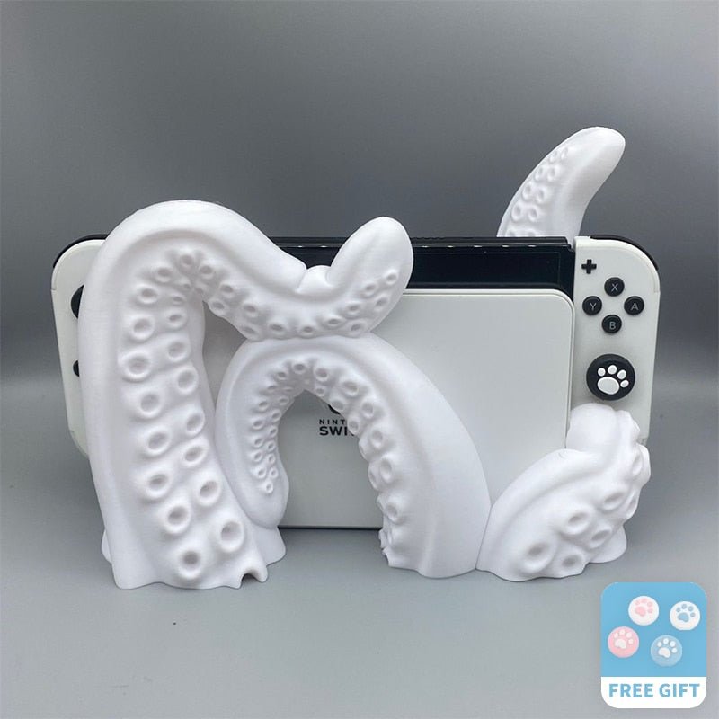 Cloudy switch stand & holder - gaming - kawaii - nintendo - switch - tablet case