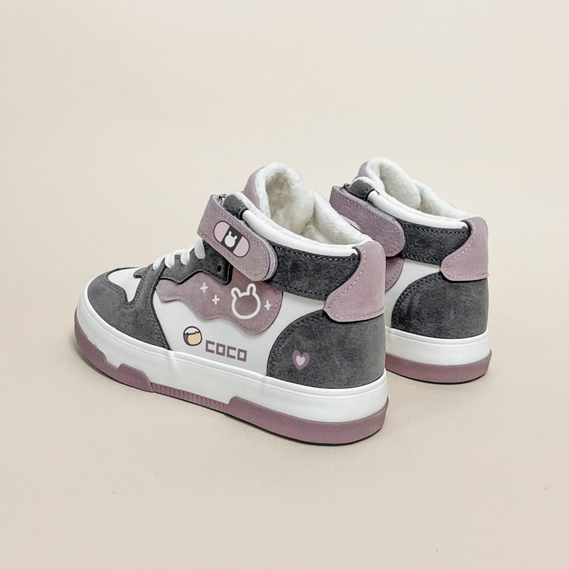 Coco bunny sneakers - kawaii - pastel - goth - shoes - skate shoe