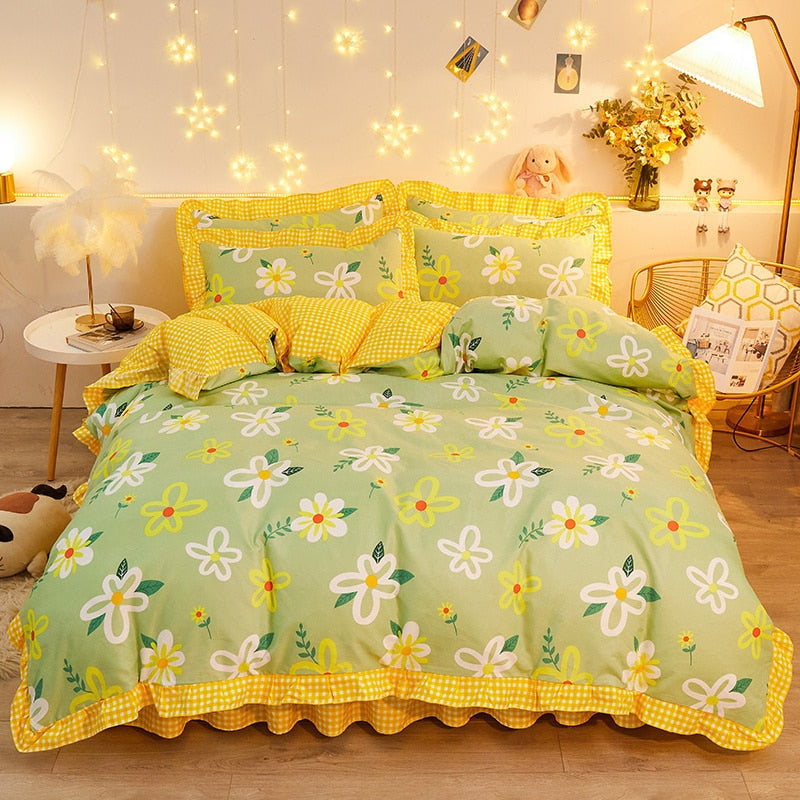 Colorful floral bedding sets - bedding - set - comforter - floral - flower