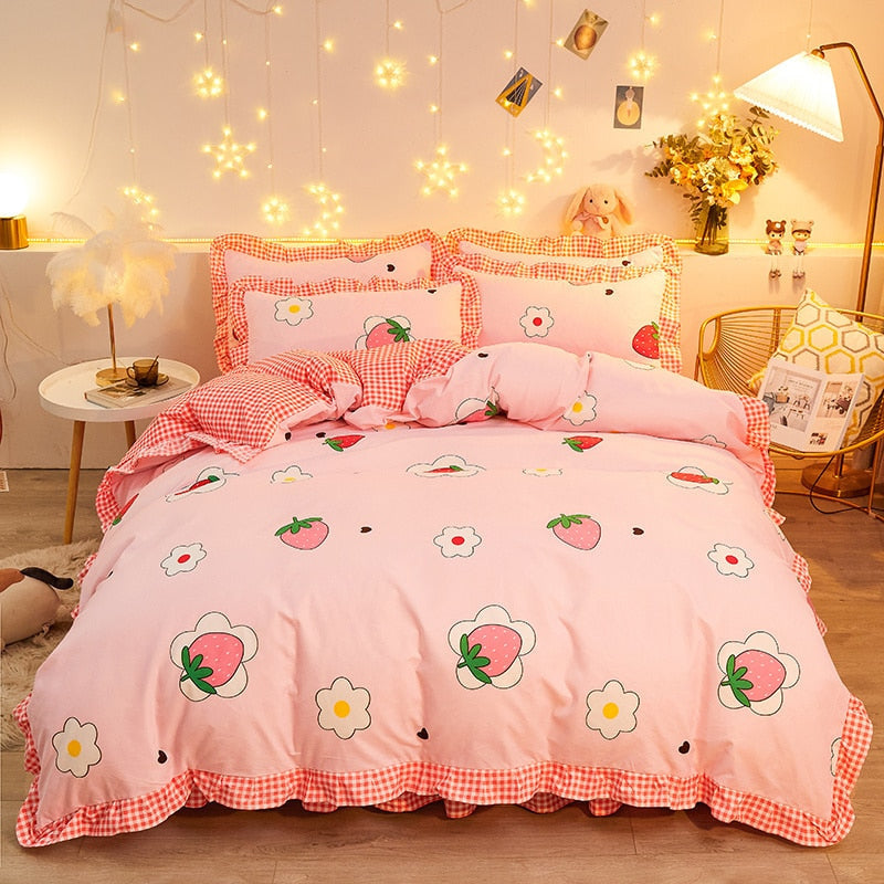 Colorful floral bedding sets - bedding - set - comforter - floral - flower