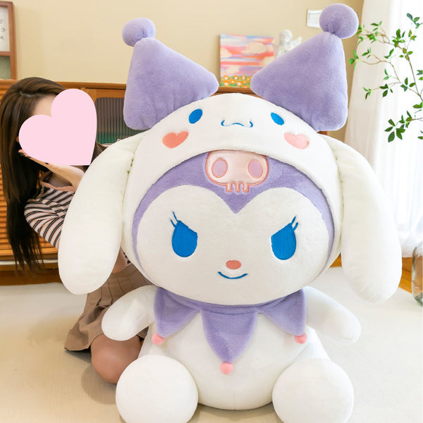 Cosplaying kuromi plush - cinnamoroll - cosplay - kawaii - kuromi - plush