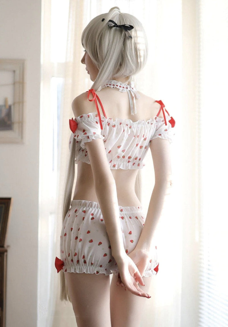 Country strawberry outfit - berries - berry - bloomer - bloomers - cosplay