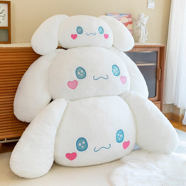 Cozy plush cinna pillow - cinnamoroll - cushions - home decor - kawaii - pillows