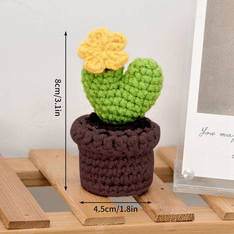 Crochet flower pots - crochet - floral - flower - flowers - knit