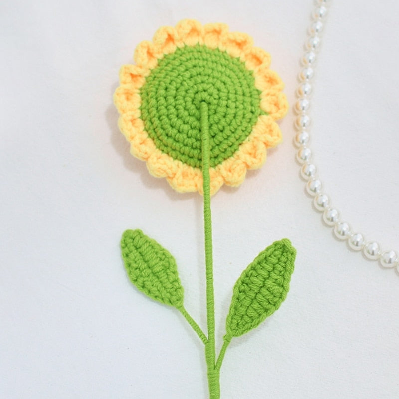 Crochet Flowers - bouquet, crochet, flowers, gift, gifts Kawaii Babe