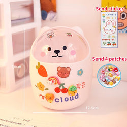 Cute animal desk organizers - bear - kawaii - babe - organization - organizer