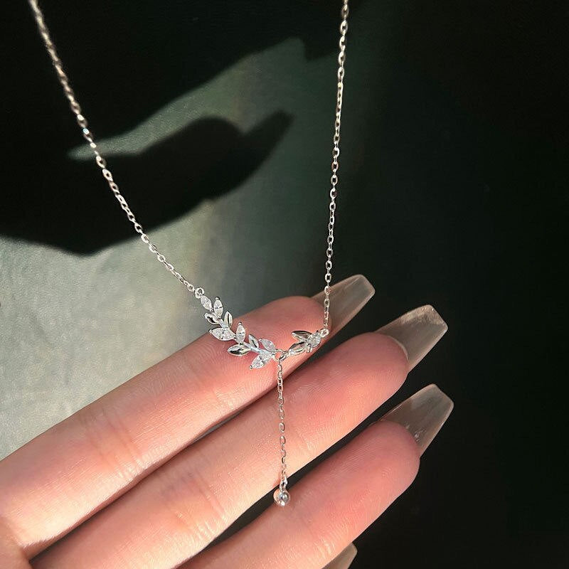 Kawaii dainty & elegant jewelled butterfly necklaces