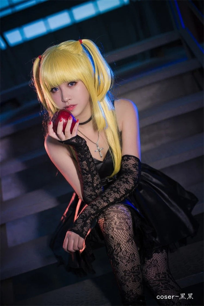 Death Note Misa Amane Cosplay Set Goth Anime Girl