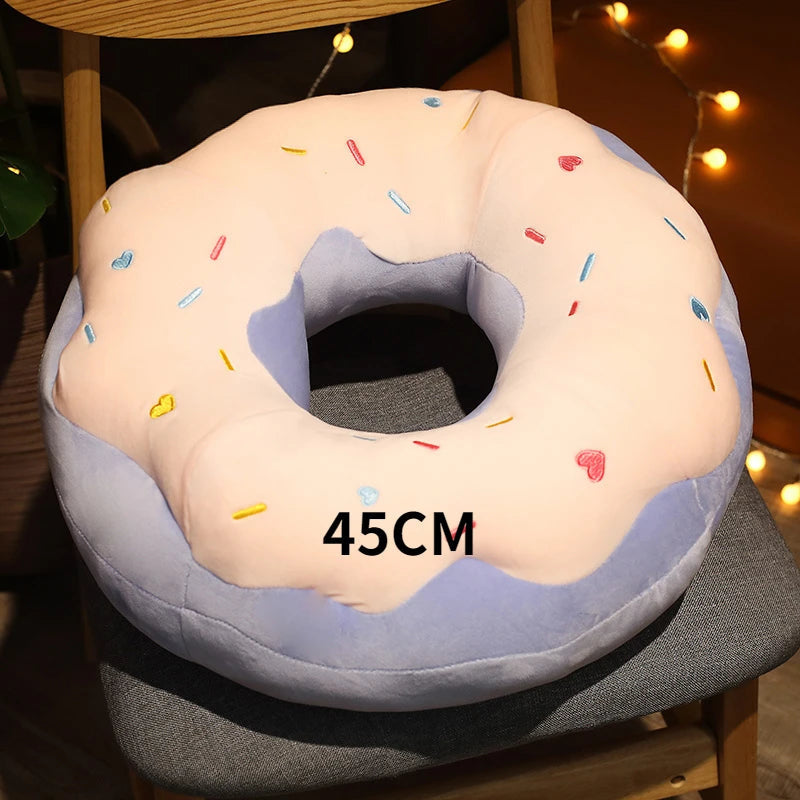 Donut pillow seat cushions - cushions - donut - kawaii - plush - toys