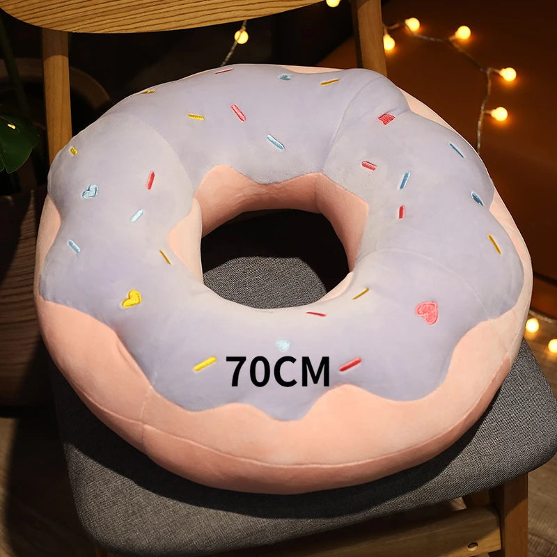 Donut pillow seat cushions - cushions - donut - kawaii - plush - toys