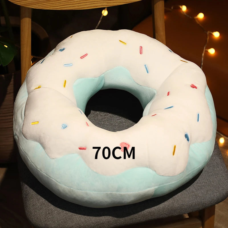 Donut pillow seat cushions - cushions - donut - kawaii - plush - toys