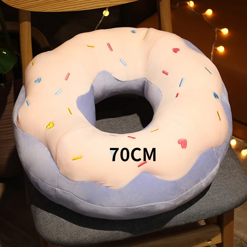 Donut pillow seat cushions - cushions - donut - kawaii - plush - toys