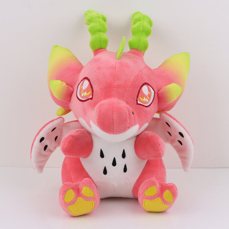 Dragon fruit plush - dragon - plush - toys - plushies - stuffed animals