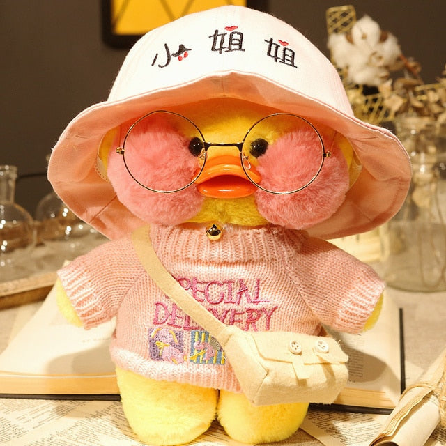 Dress up duckling plush doll - duck - kawaii - plush - toys - plushies