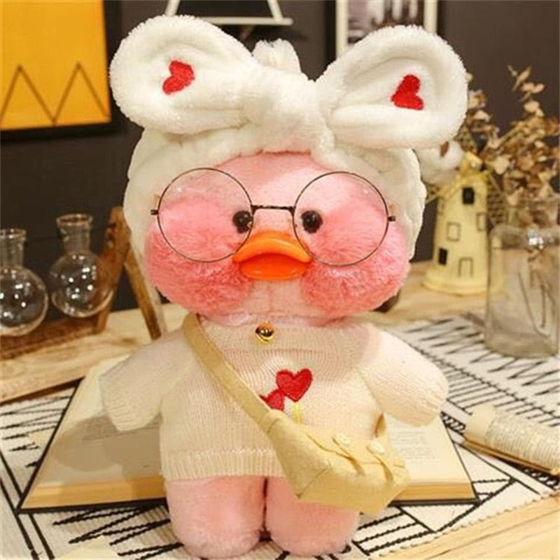 Dress up duckling plush doll - duck - kawaii - plush - toys - plushies