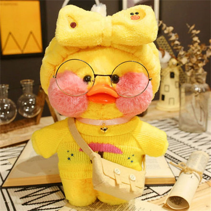 Dress up duckling plush doll - duck - kawaii - plush - toys - plushies